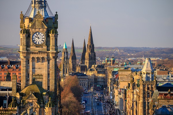 Guidet rundtur i Edinburgh